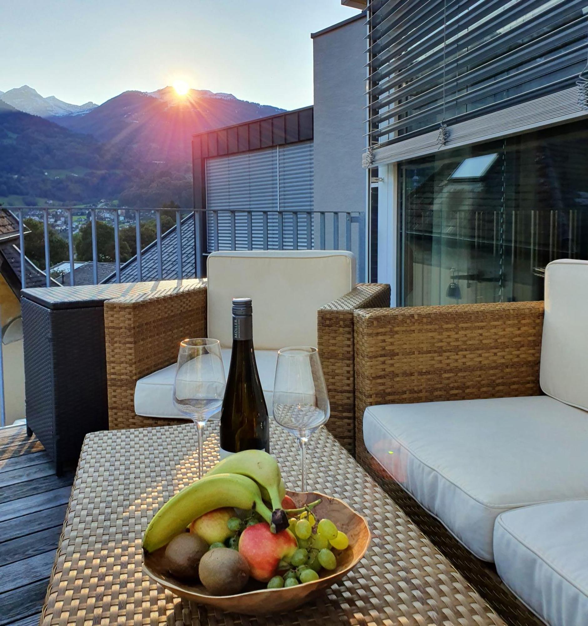 Adler Alpen Apartments Schruns ภายนอก รูปภาพ